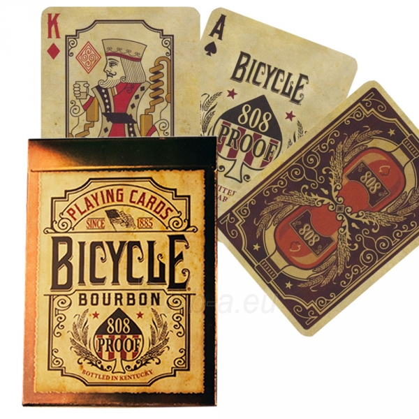 Kortos Bicycle Bourbon paveikslėlis 8 iš 12