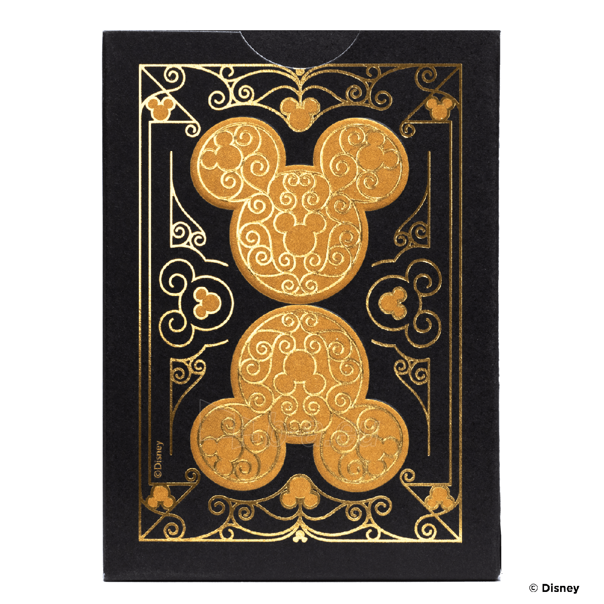 Kortos Bicycle Disney Mickey Mouse (juodos ir auksinės) paveikslėlis 9 iš 13