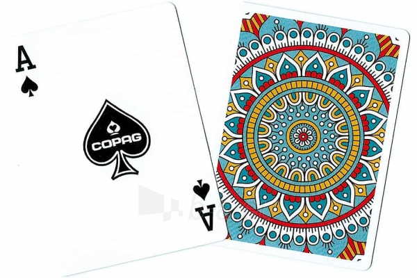 Kortos Copag Neo Mandala pokerio paveikslėlis 5 iš 8