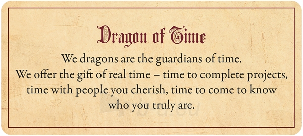Kortos Dragon Magick Oracle paveikslėlis 8 iš 8