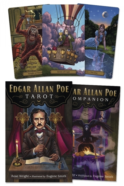 Kortos Edgar Allan Poe Tarot paveikslėlis 8 iš 11