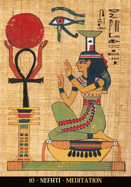 Kortos Egyptian Gods Oracle paveikslėlis 6 iš 10