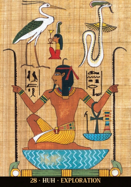 Kortos Egyptian Gods Oracle paveikslėlis 2 iš 10