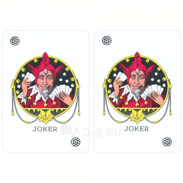 Kortos Fournier EPT pokerio (Raudonos) paveikslėlis 4 iš 7