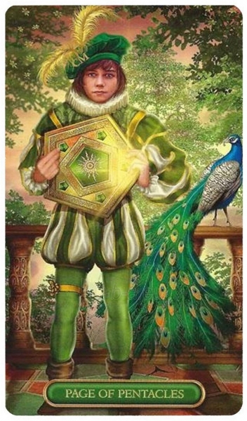 Kortos Gilded Tarot Royale ir knyga paveikslėlis 4 iš 7