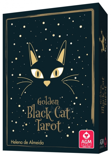 Kortos Golden Black Cat Tarot paveikslėlis 9 iš 9