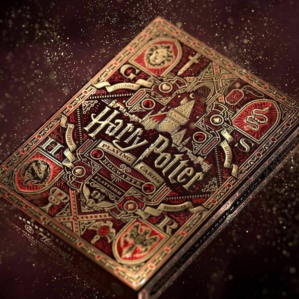 Kortos Harry Potter Gryffindor Raudonos Theory11 žaidimo paveikslėlis 3 iš 6