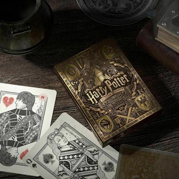 Kortos Harry Potter Hufflepuff Geltonos Theory11 žaidimo paveikslėlis 6 iš 7