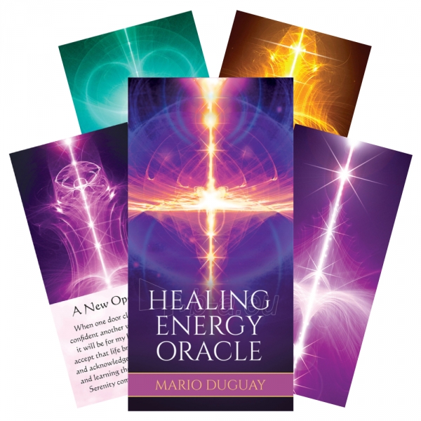 Kortos Healing Energy Oracle kortos paveikslėlis 1 iš 10