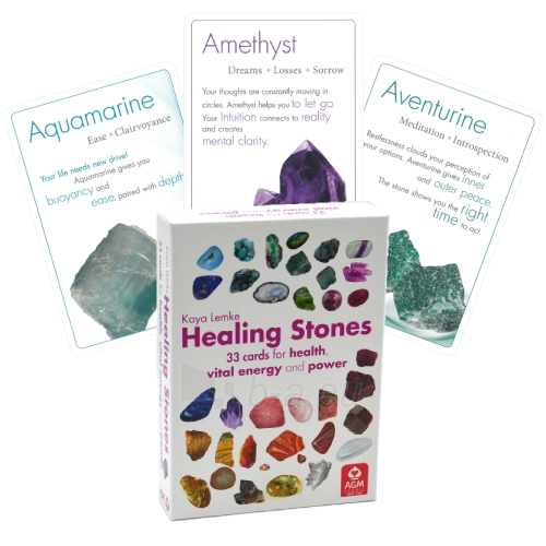 Kortos Healing stones Taro AGM paveikslėlis 10 iš 10