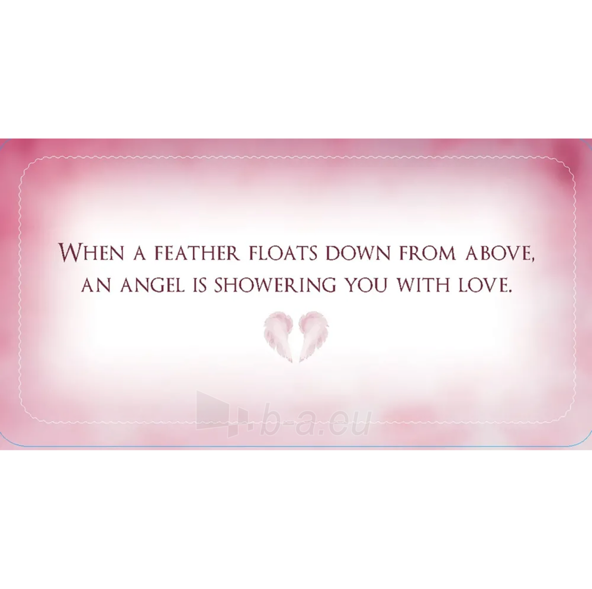 Kortos Inspirational Angel Wishes paveikslėlis 7 iš 12