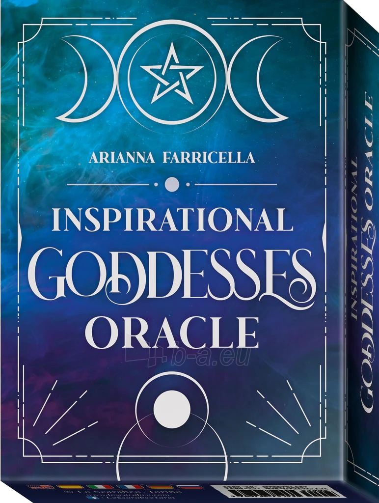 Kortos Inspirational Goddesses Oracle Kortos Lo Scarabeo paveikslėlis 7 iš 9