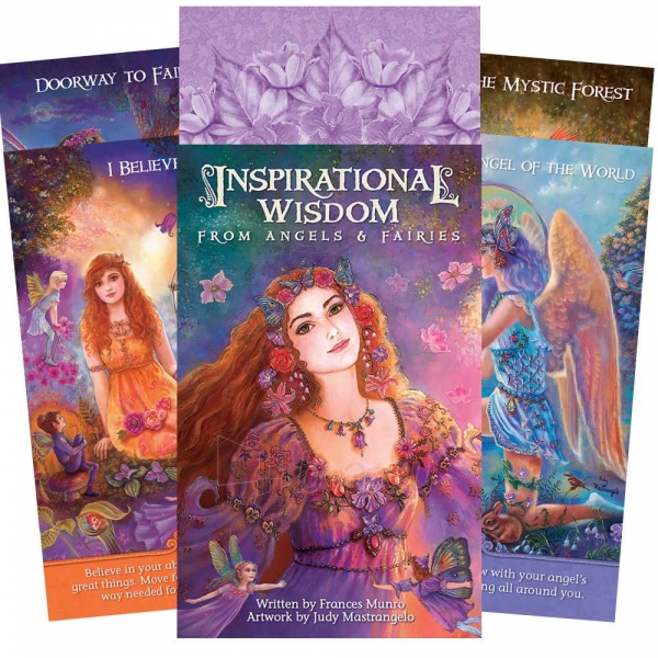 Kortos Inspirational Kortos Inspirational Wisdom From Angels & Fairies paveikslėlis 4 iš 10
