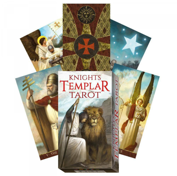 Kortos Knights Templar Taro paveikslėlis 1 iš 10