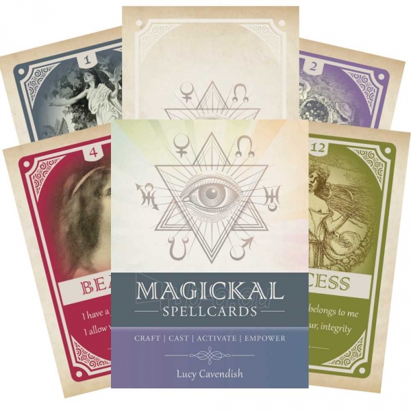 Kortos Magickal Spellcards paveikslėlis 8 iš 9