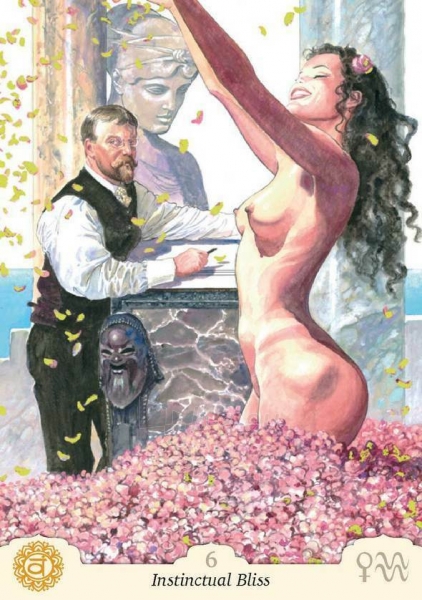 Kortos Manara Erotic Oracle Kortos paveikslėlis 6 iš 8