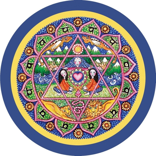 Kortos Mandala Healing Oracle Kortos paveikslėlis 3 iš 10