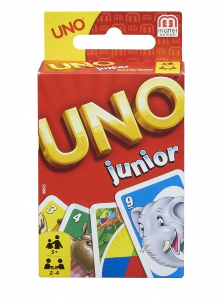 Kortos Mattel UNO Junior 52456 paveikslėlis 1 iš 1