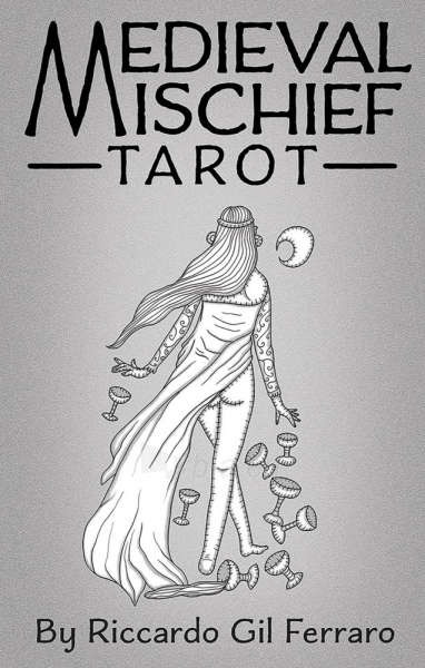 Kortos Medieval Mischief Tarot Us Games Systems paveikslėlis 6 iš 6