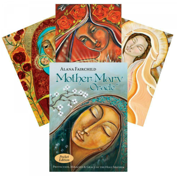 Kortos Mother Mary Oracle Pocket Edition paveikslėlis 1 iš 11
