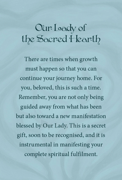 Kortos Mother Mary Oracle Pocket Edition paveikslėlis 4 iš 11