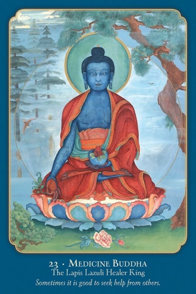 Kortos Oracle Kortos Buddha Wisdom, Shakti Power paveikslėlis 7 iš 10