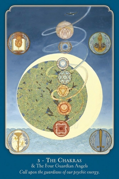 Kortos Oracle Kortos Buddha Wisdom, Shakti Power paveikslėlis 2 iš 10