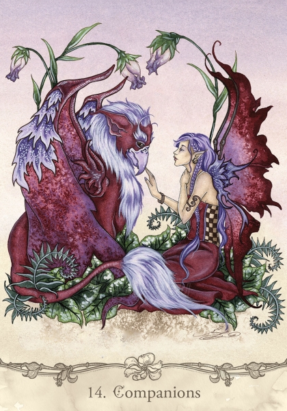 Kortos Oracle kortos ir knyga Fairy Wisdom paveikslėlis 9 iš 13