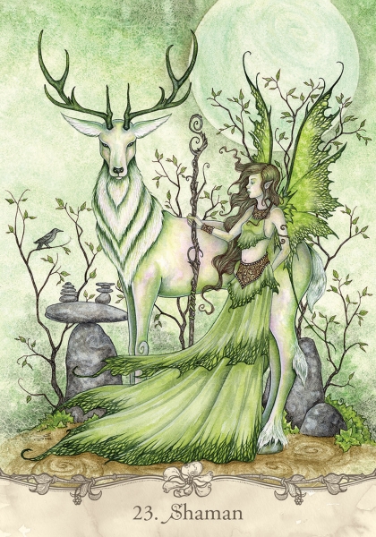 Kortos Oracle kortos ir knyga Fairy Wisdom paveikslėlis 7 iš 13