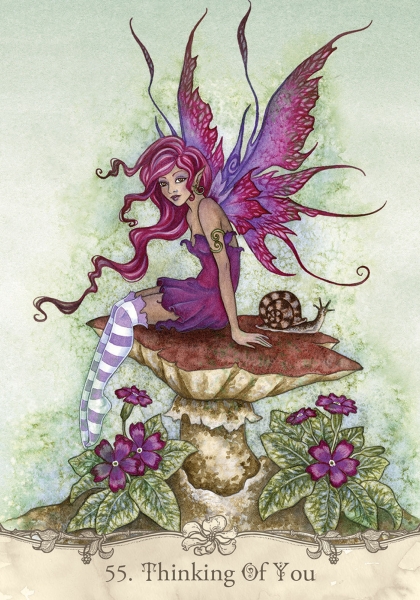 Kortos Oracle kortos ir knyga Fairy Wisdom paveikslėlis 2 iš 13