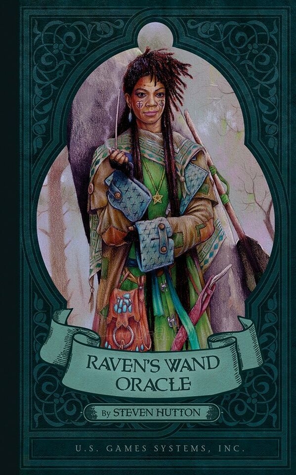 Kortos Oracle Ravens Wand paveikslėlis 7 iš 34