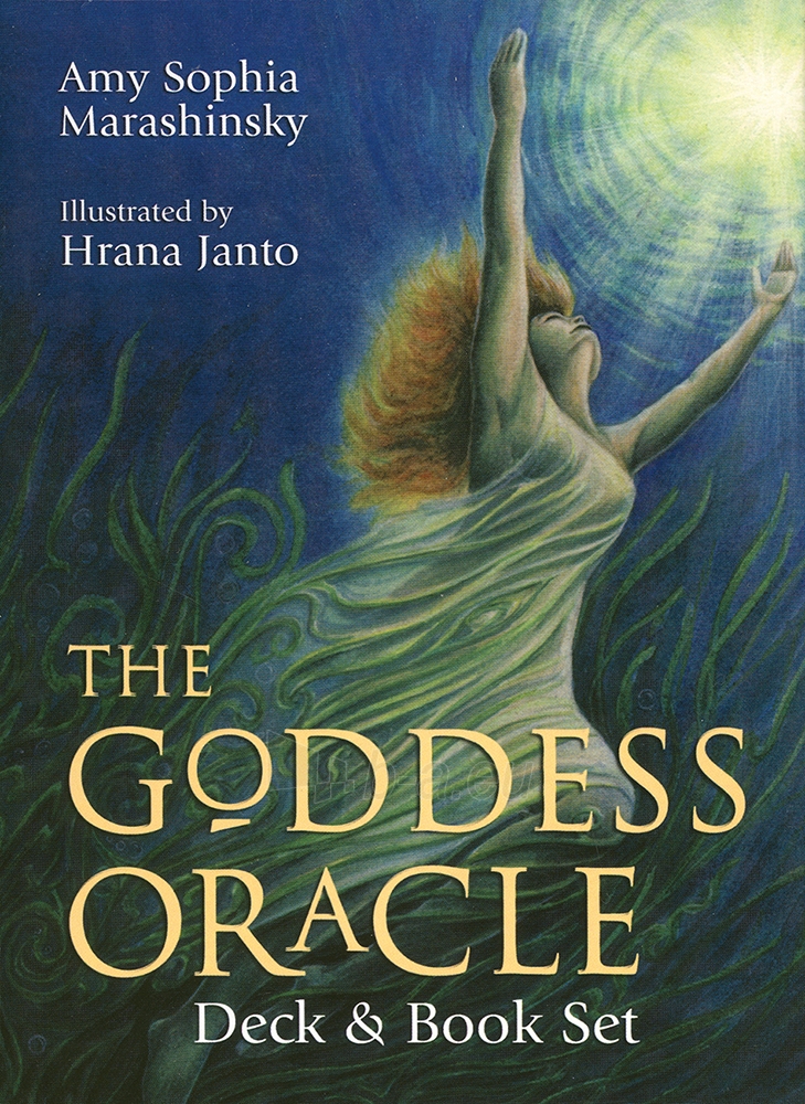 Kortos Oracle The Goddess ir knygų rinkinys paveikslėlis 4 iš 7