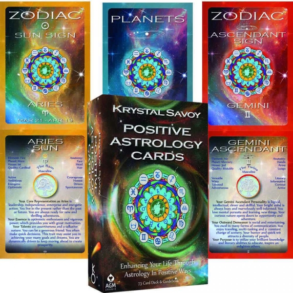 Kortos Positive Astrology Kortos paveikslėlis 5 iš 7