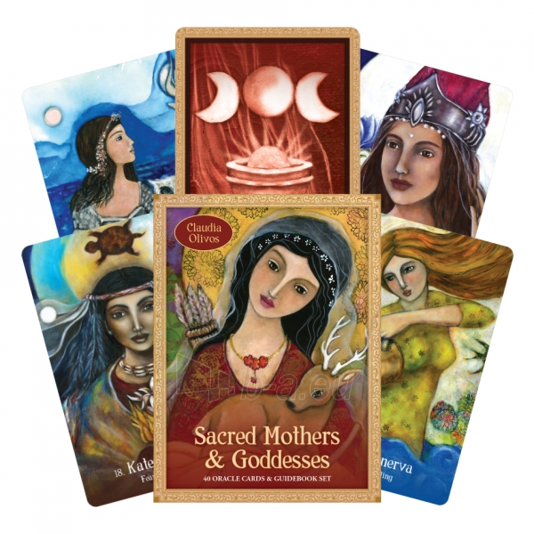 Kortos Sacred Mothers and Goddesses Oracle paveikslėlis 1 iš 8