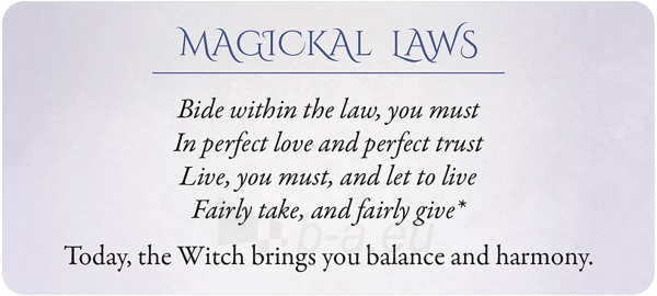 Kortos Secrets of the Witch Oracle paveikslėlis 3 iš 8
