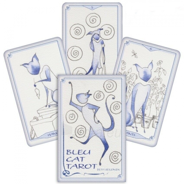 Kortos Taro Bleu Cat Tarot paveikslėlis 1 iš 6