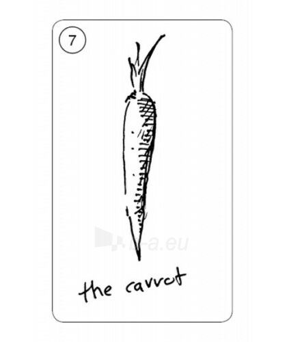 Kortos Taro Carrot Cards Paveikslėlis 3 iš 8 310820217250