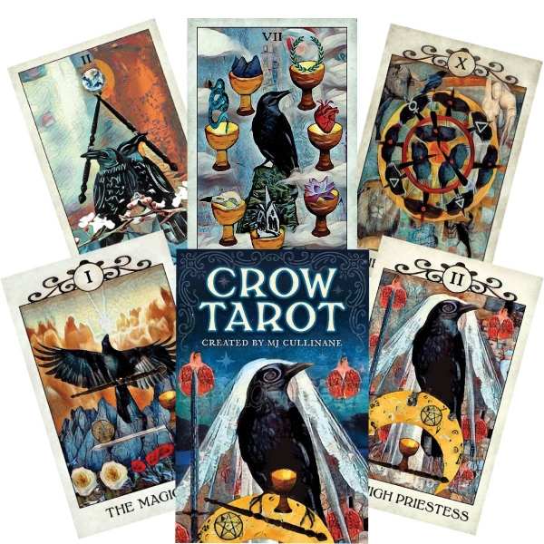 Kortos Taro Crow paveikslėlis 1 iš 14