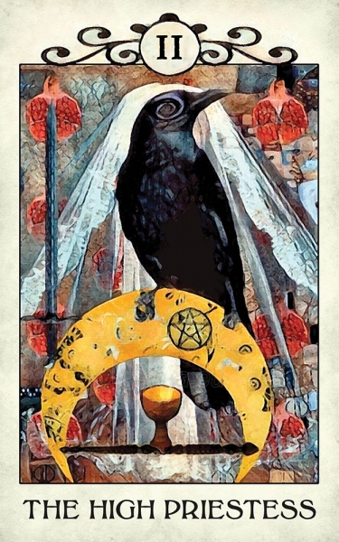 Kortos Taro Crow paveikslėlis 13 iš 14