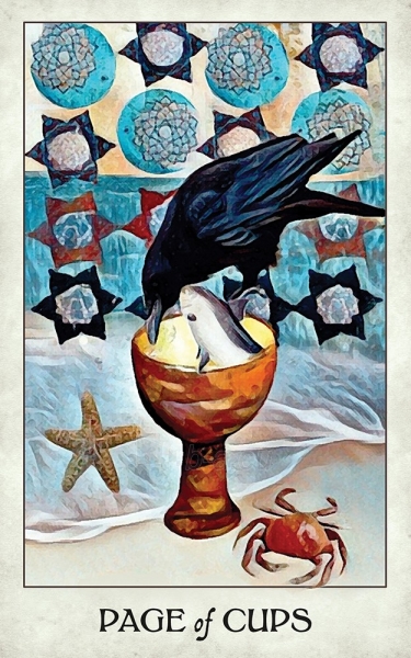 Kortos Taro Crow paveikslėlis 11 iš 14