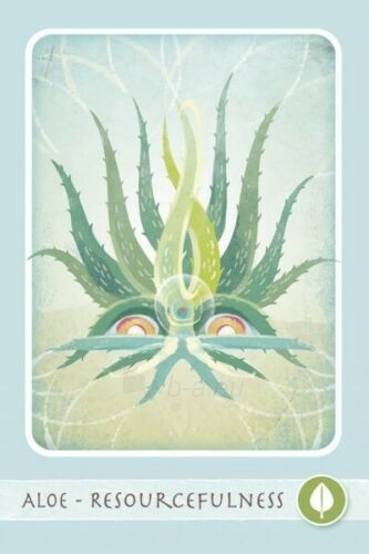 Kortos Taro Herbal Healing Deck paveikslėlis 6 iš 7