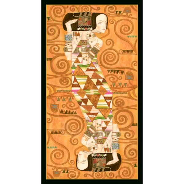 Kortos Taro Kortos Klimt Tarot (Golden Mini Edition) paveikslėlis 3 iš 9