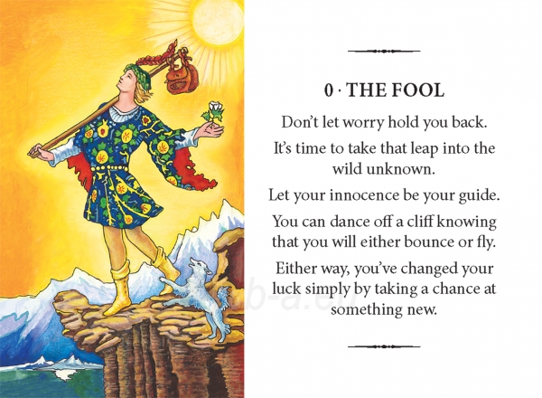 Kortos Taro Practical Tarot Wisdom paveikslėlis 5 iš 6