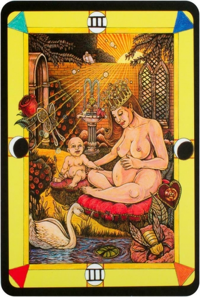 Kortos Taro Tarot D: The Didactic Tarot paveikslėlis 7 iš 10