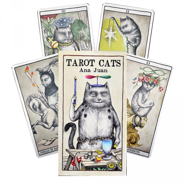Kortos Tarot Cats paveikslėlis 1 iš 13