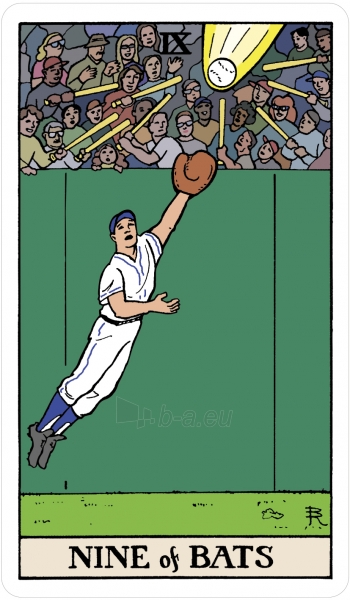 Kortos Tarot of Baseball ir knyga paveikslėlis 9 iš 13