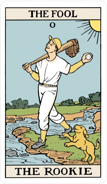 Kortos Tarot of Baseball ir knyga paveikslėlis 4 iš 13