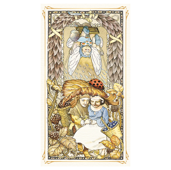 Kortos Tarot Of The Fairy Folk Lo Scarabeo paveikslėlis 10 iš 10