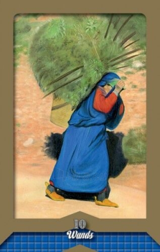 Kortos Tarot Of The Moors Kortos paveikslėlis 9 iš 12