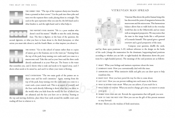 Kortos The Da Vinci Enigma Tarot ir knyga paveikslėlis 9 iš 11